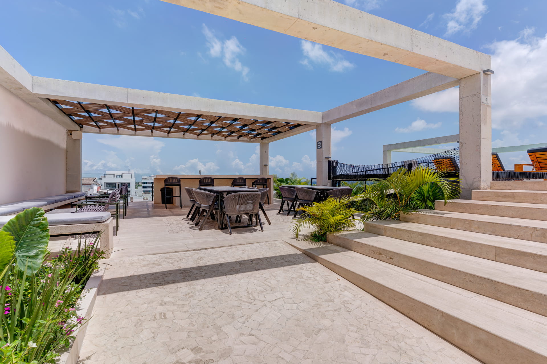 condo for sale in playa del carmen ceren two bedroom lockoff rooftop view