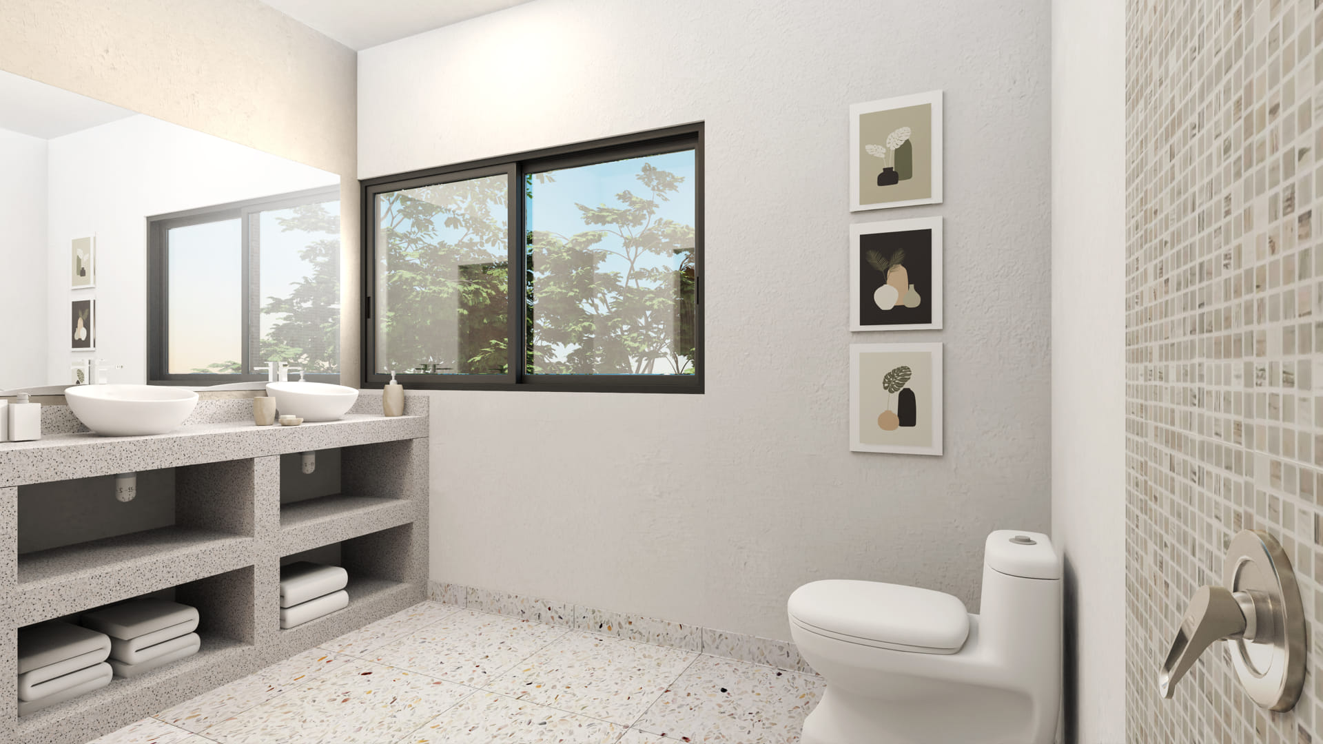 houses for sale in playa del carmen aldea muk master bathroom