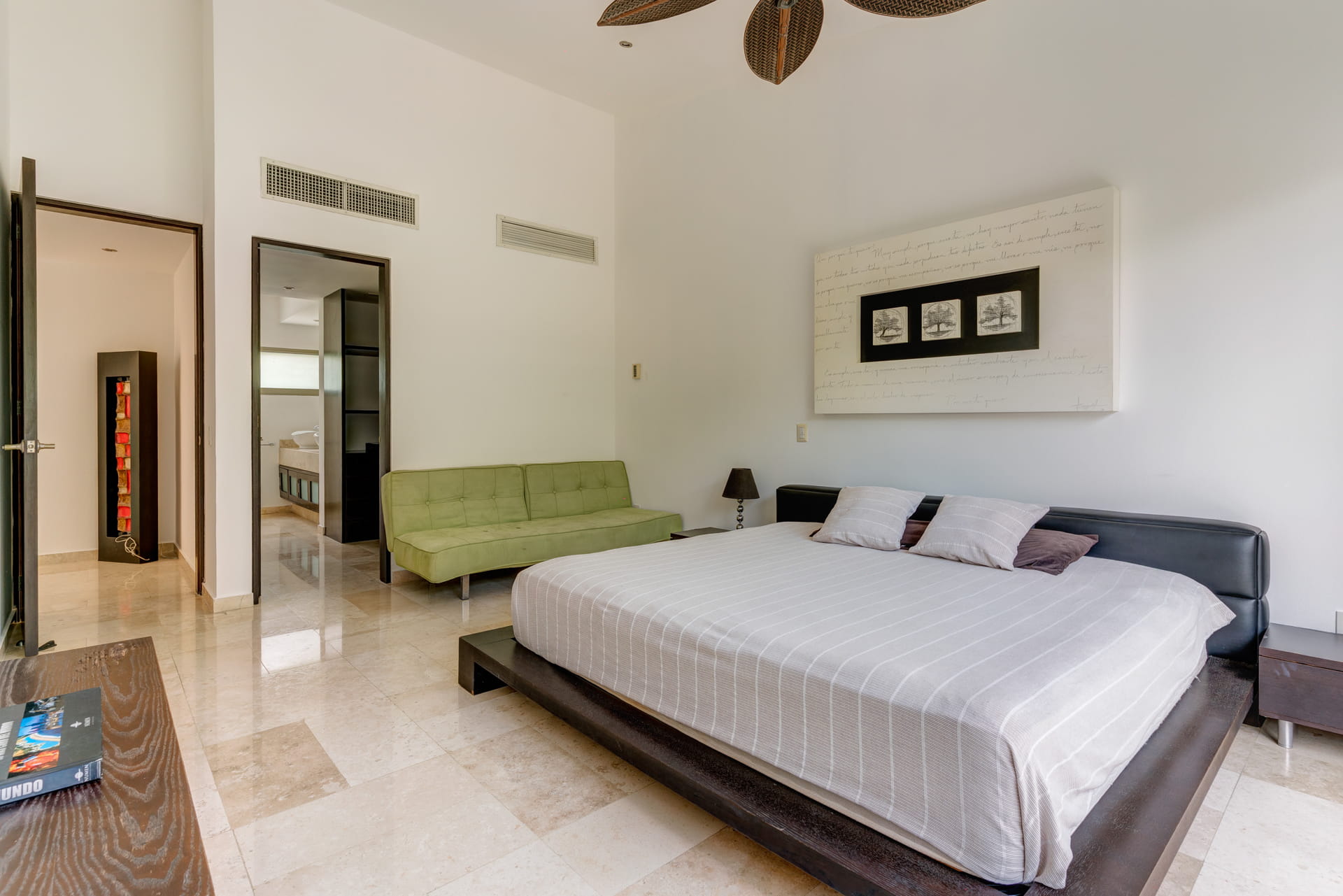 rincon del mar 3 bedroom house in playacar master bedroom