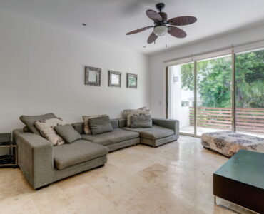 rincon del mar 3 bedroom house in playacar tv room