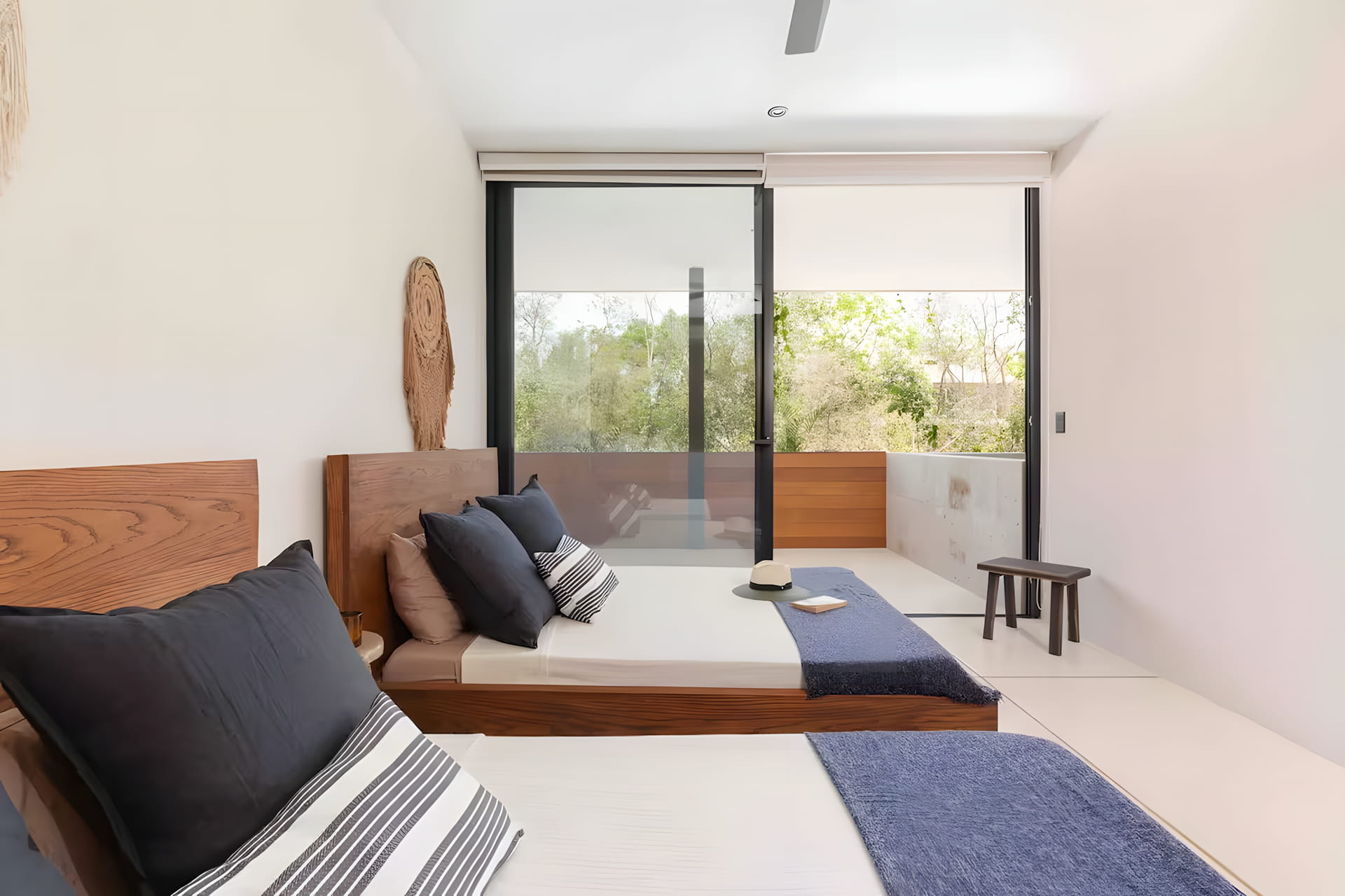 sundara two bedroom condo for sale in tulum guest bedroom