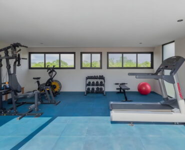 sundara two bedroom condo for sale in tulum gym with weigh lifting zone