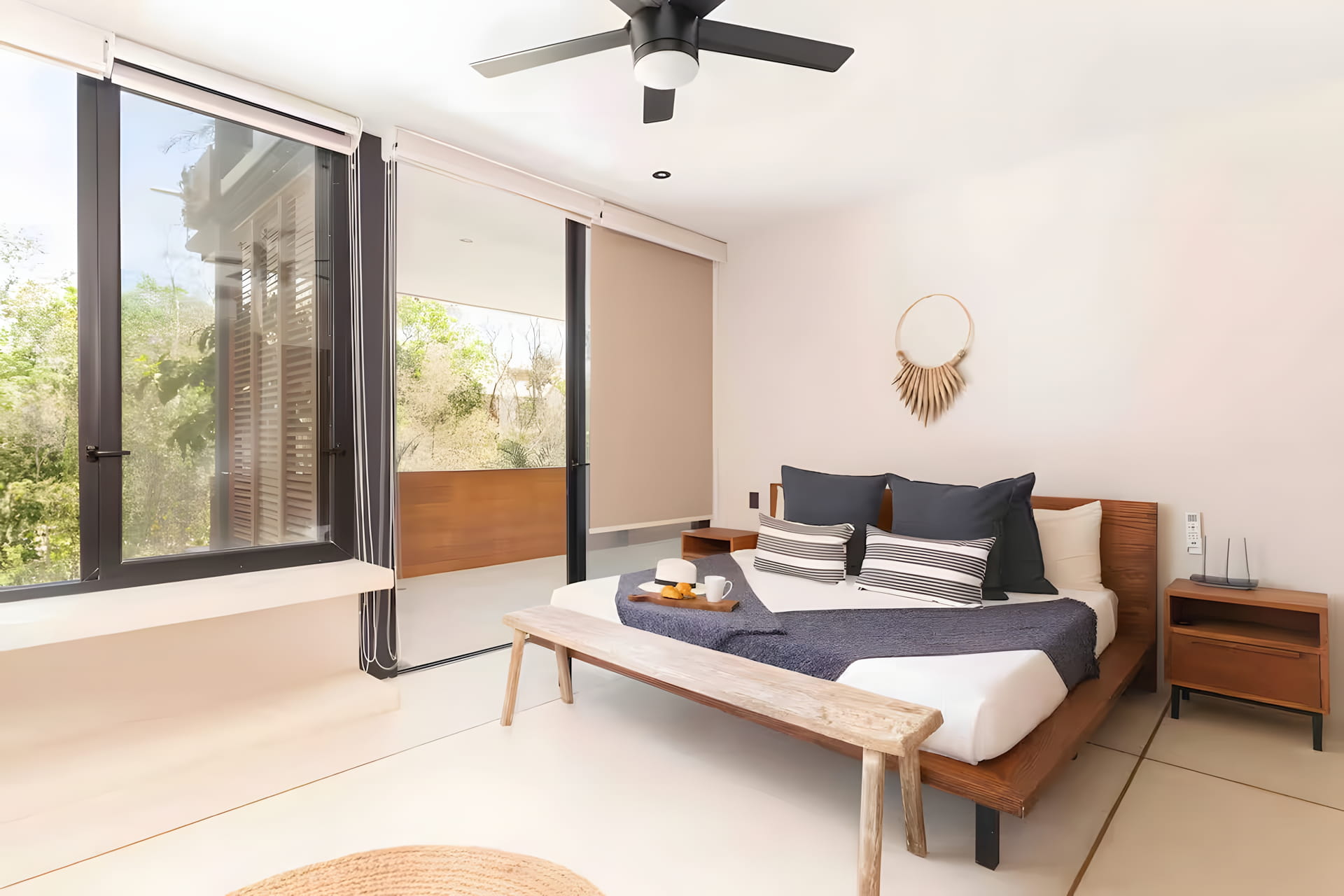sundara two bedroom condo for sale in tulum master bedroom