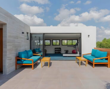 sundara two bedroom condo for sale in tulum rooftop lounge