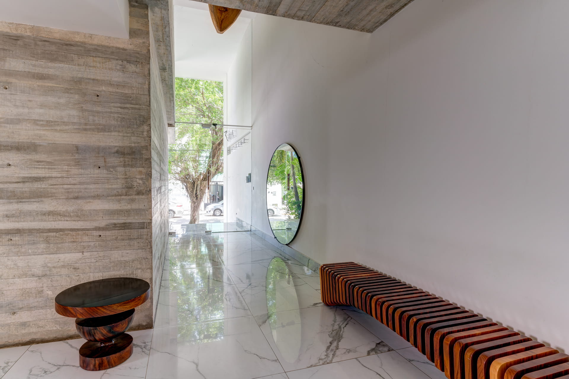two bedroom condo riva playa del carmen entrance