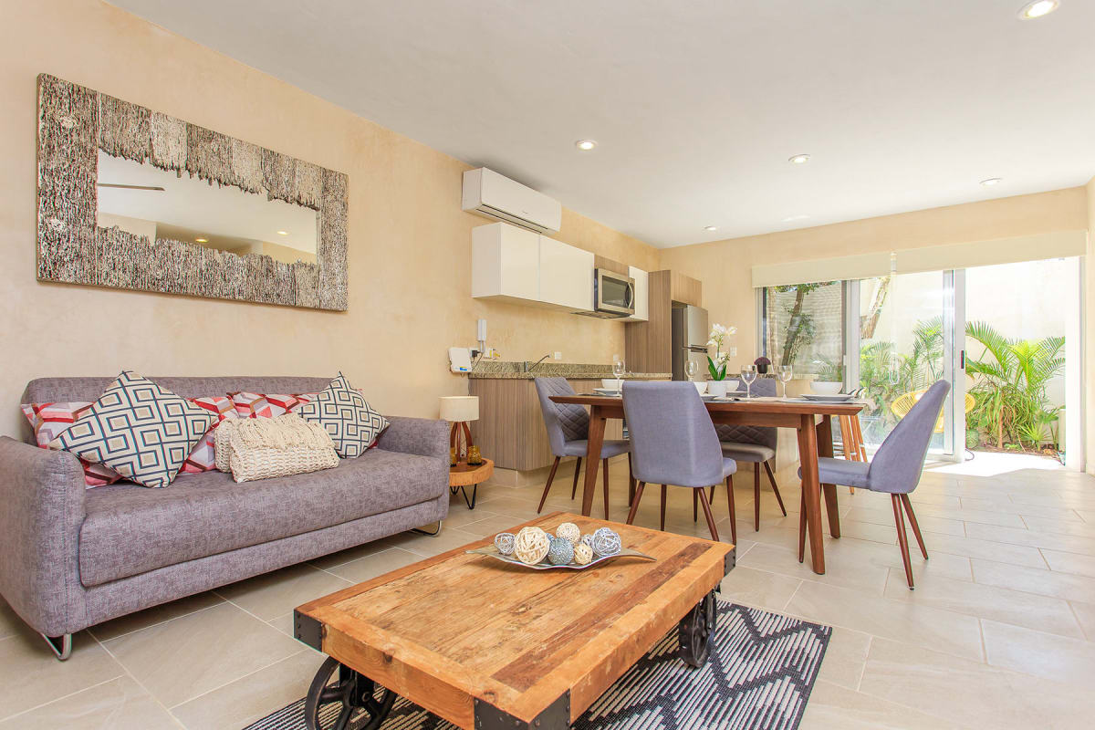 a condos for sale in tulum carmela living space 1