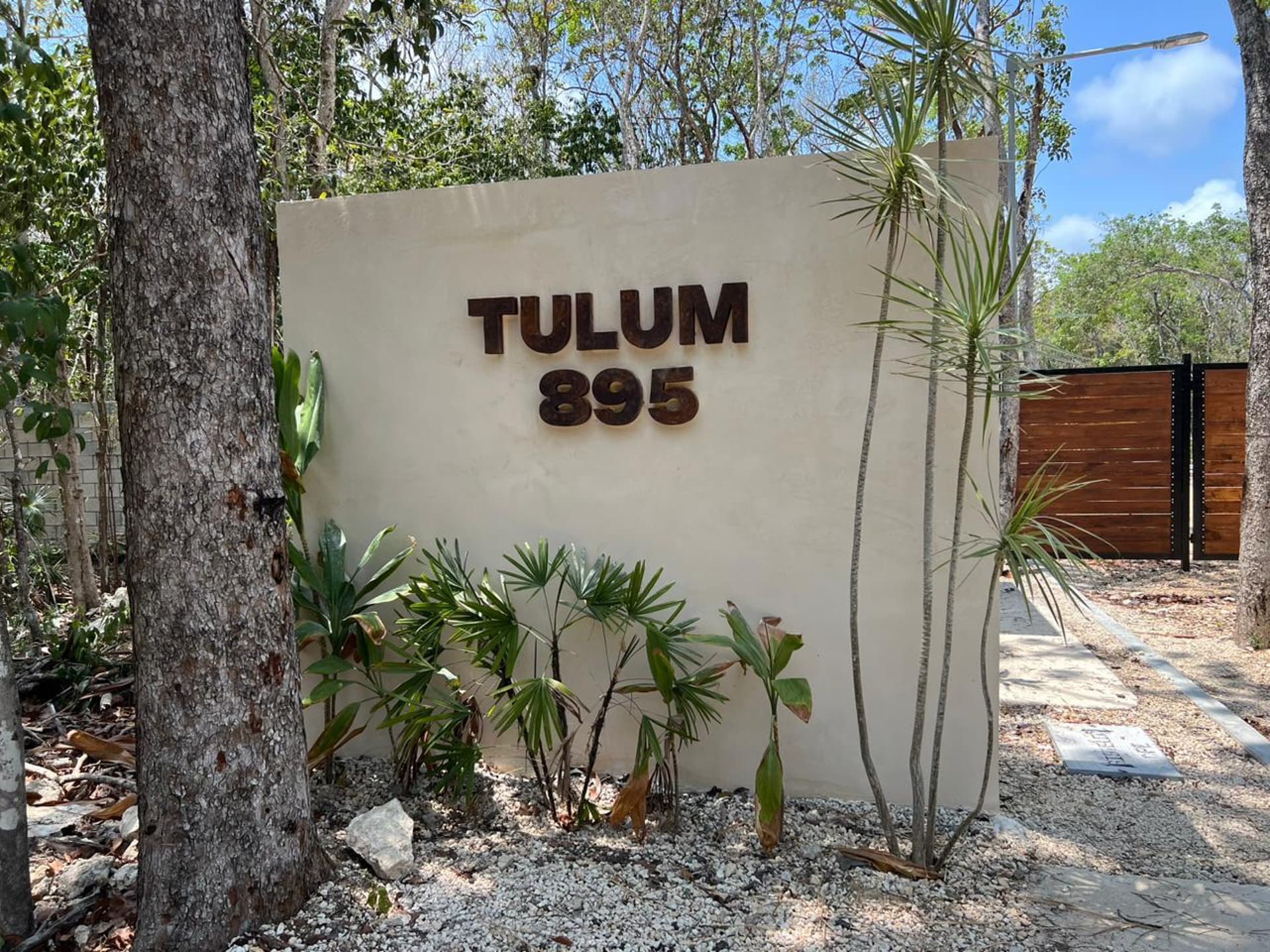 land for sale in tulum tulum 895 entrance