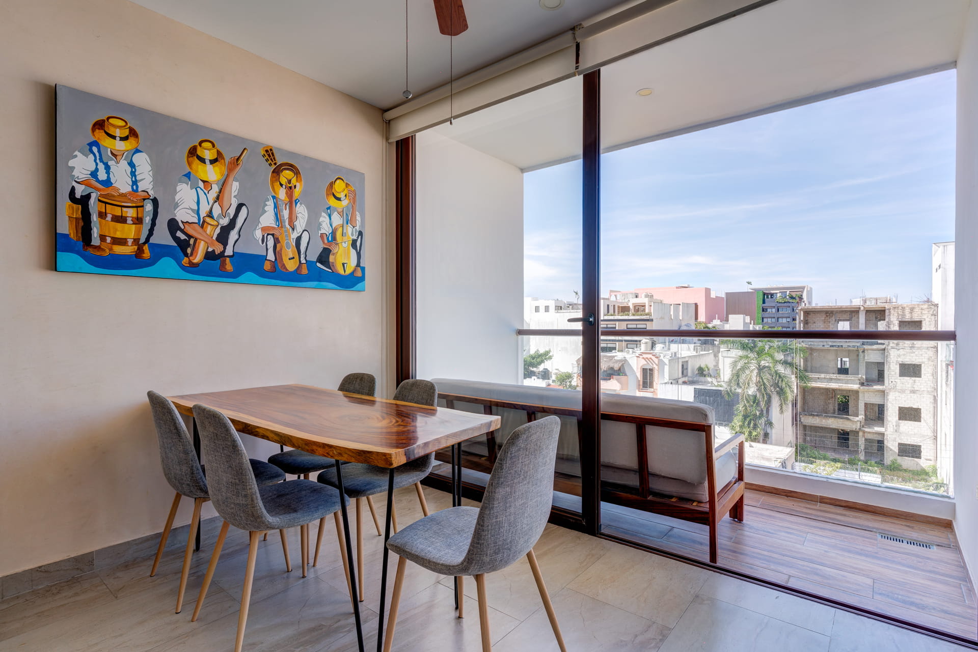 playa del carmen condos for sale 2 bedroom condo tzala dining room