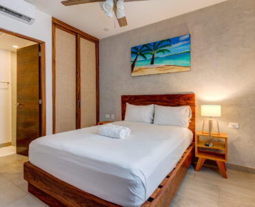 playa del carmen condos for sale 2 bedroom condo tzalam bedroom with ac and fan