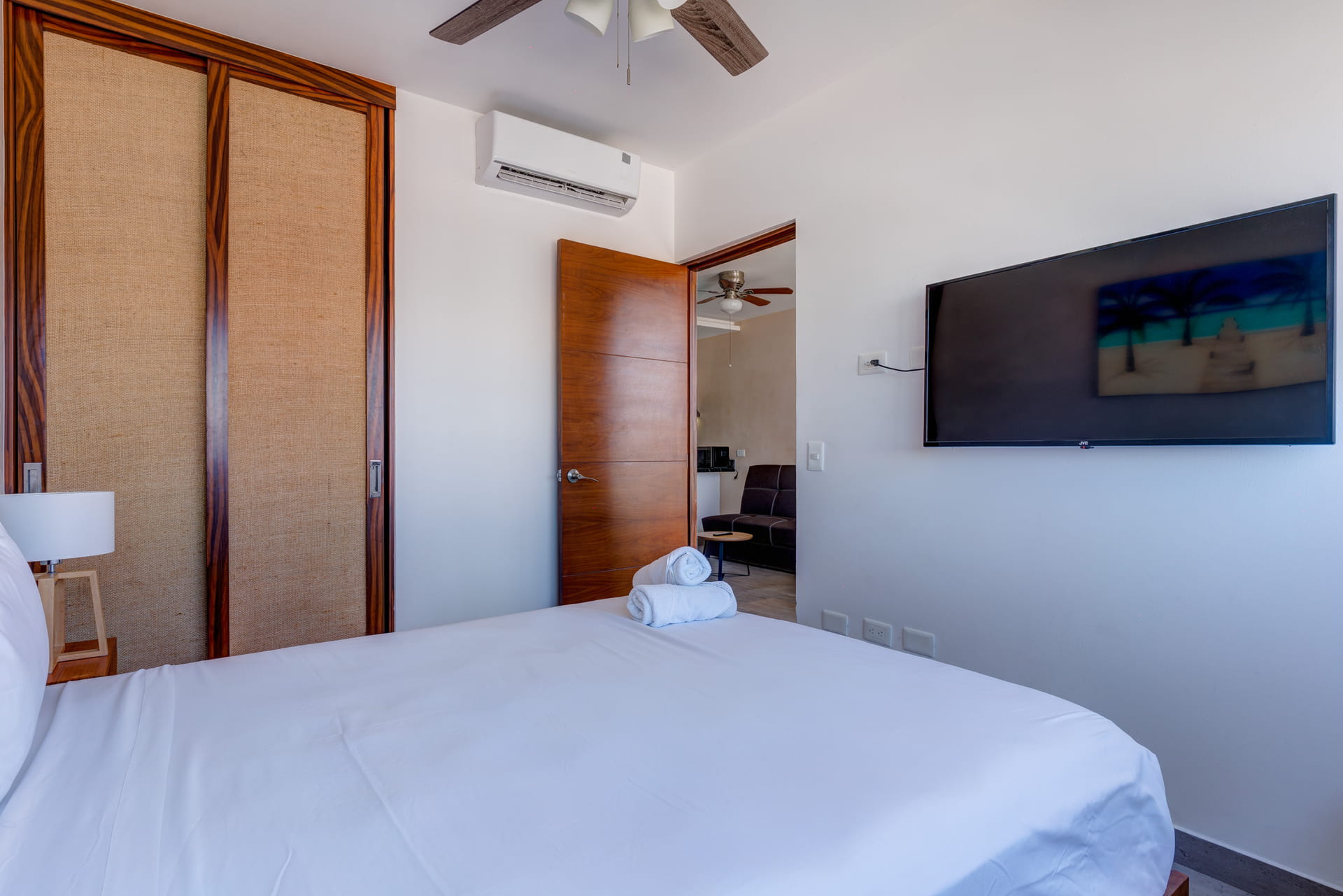 playa del carmen condos for sale 2 bedroom condo tzalam bedroom with fan ac and closet
