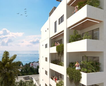 puerto morelos real estate soulam condo building terraces