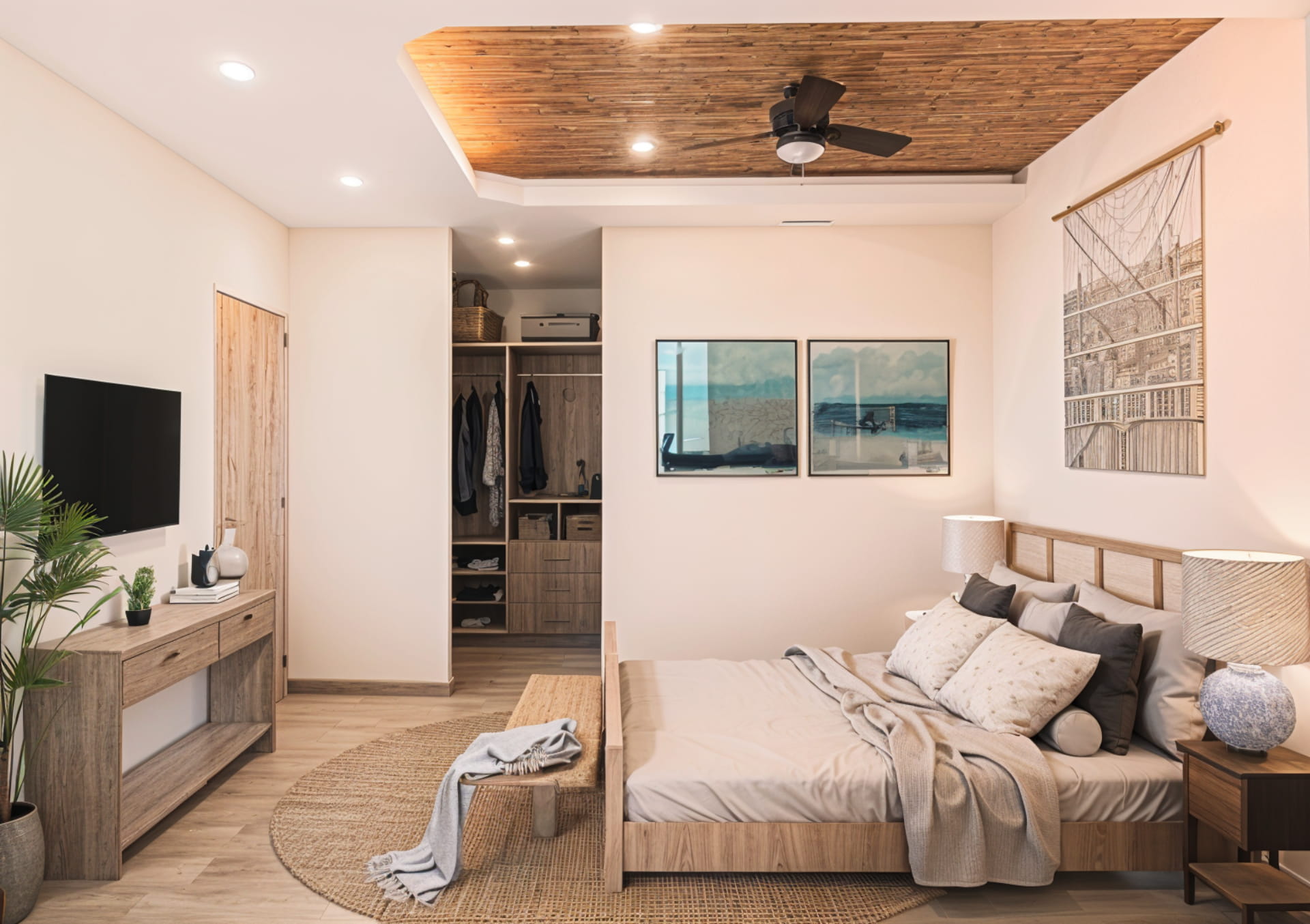real estate in puerto morelos soulam bedroom with closet