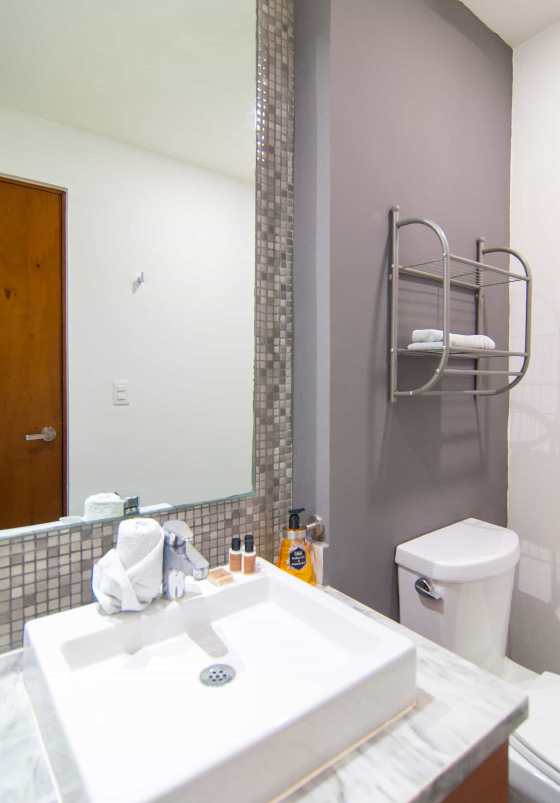 two bedroom ground floor condo in playa del carmen lunada bathroom