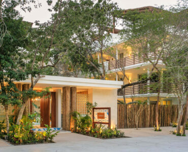 w condos for sale in tulum carmela entrance