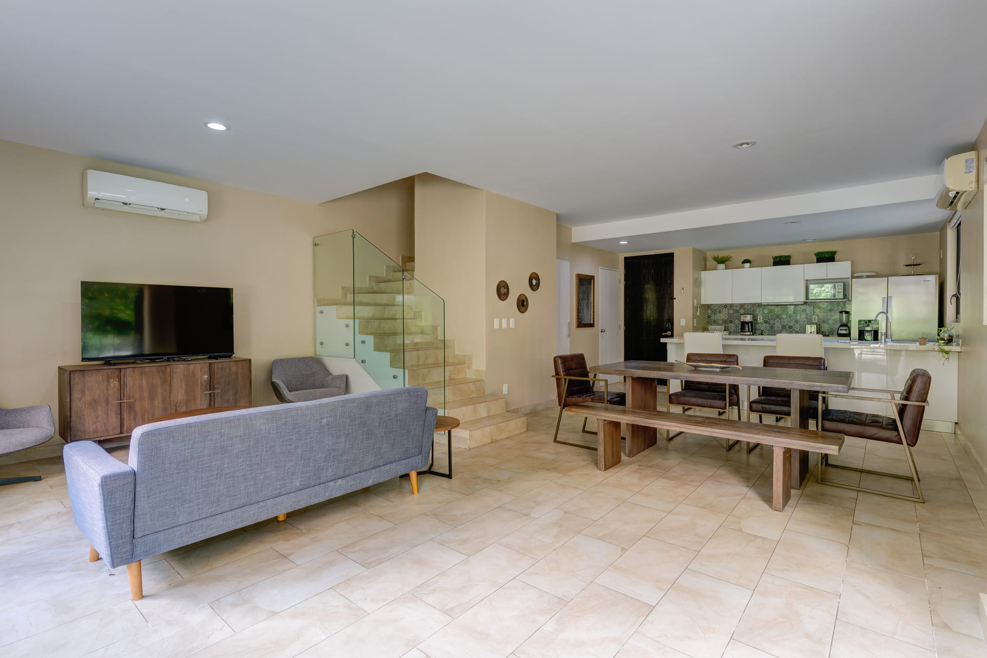villa for sale in playa del carmen mayakoba main floor view
