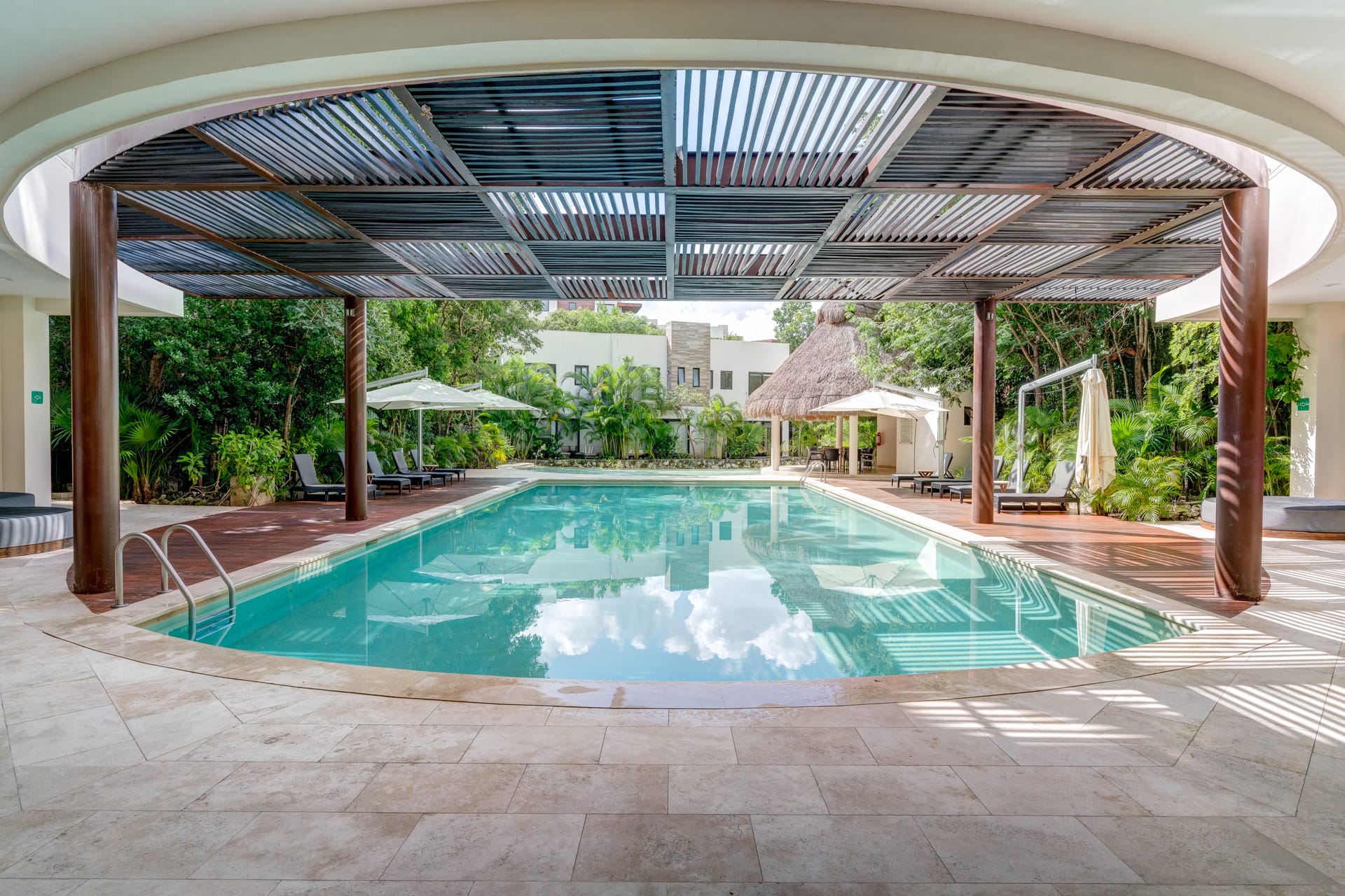 villa for sale in playa del carmen mayakoba swimming pool