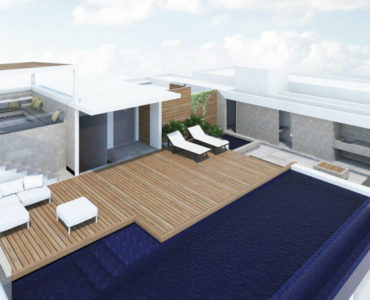 g real estate playa del carmen zilha 42 rooftop pool