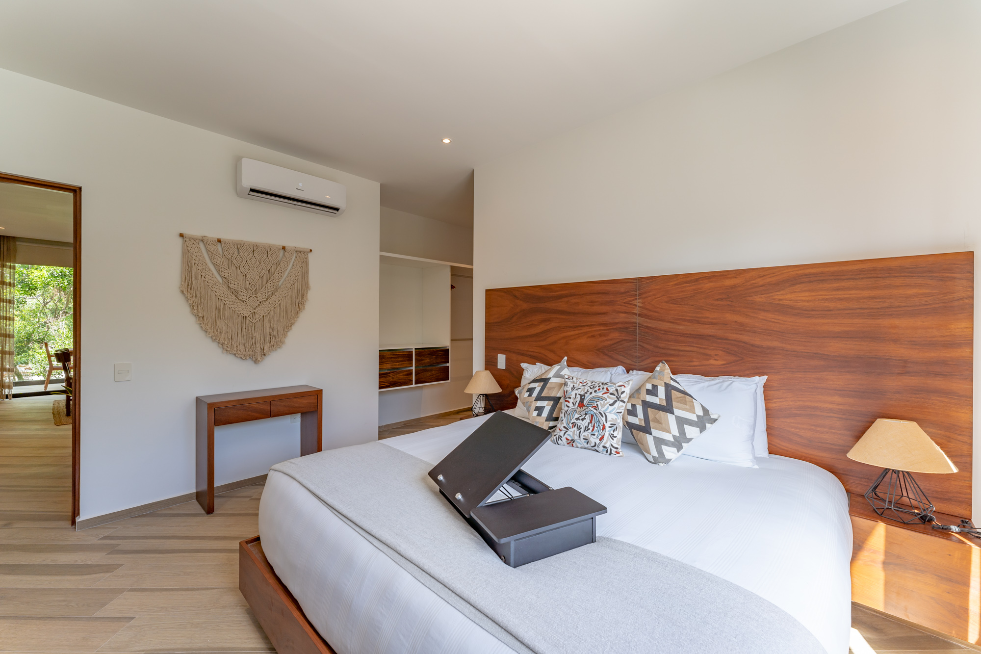 sustainable tulum condos ample bedroom