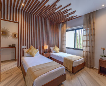 sustainable tulum condos guest´s bedroom