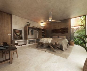 b real estate in tulum tribu bedroom min