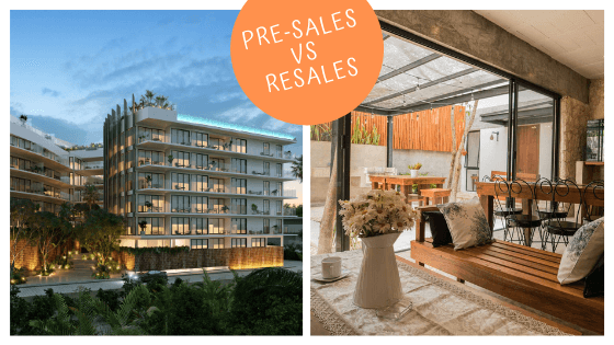 riviera maya real estate presale vs resale