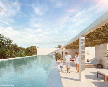 c akumal real estate zamira rooftop pool