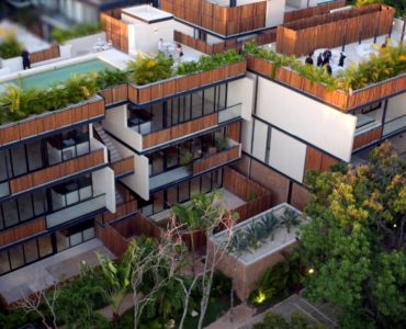 h tuluna condos for sale in tulum aerial view