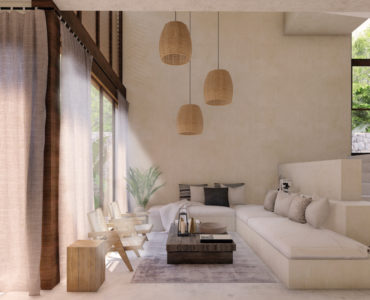 a houses for sale in tulum villas habaneros living room