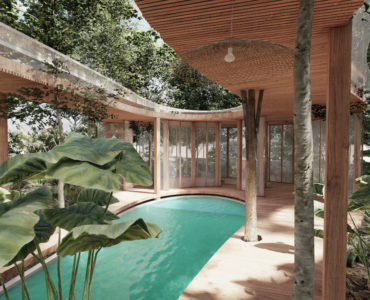b pura houses for sale in tulum pool