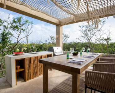 t palm villas luxury houses in playa del carmen rooftop