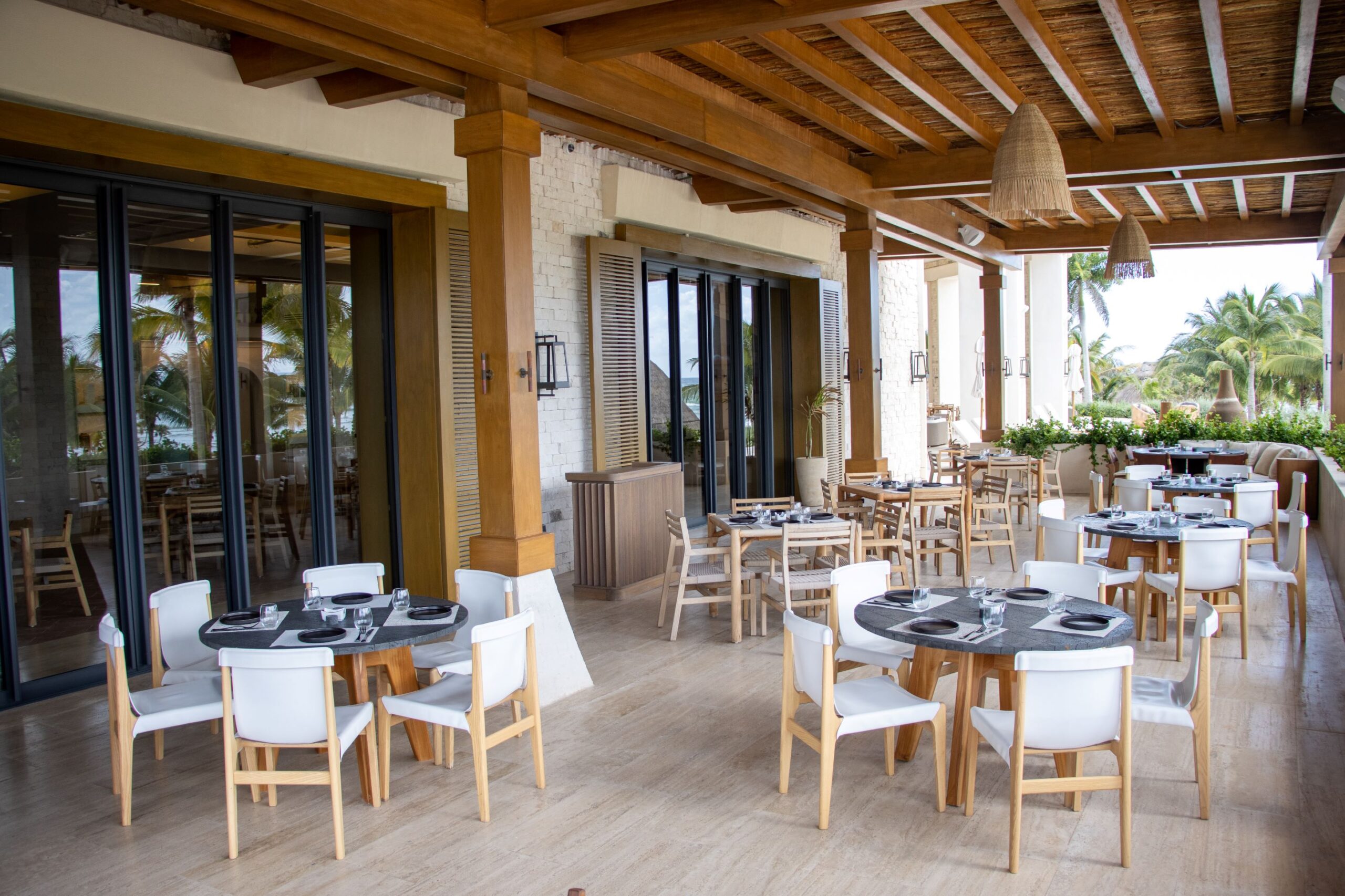 luxury playa del carmen real estate beachfront beach restaurant