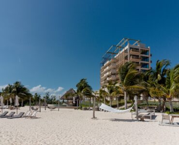 luxury playa del carmen real estate beachfront view from the beach