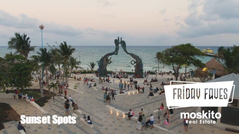 Places to watch the sunset in Playa del Carmen