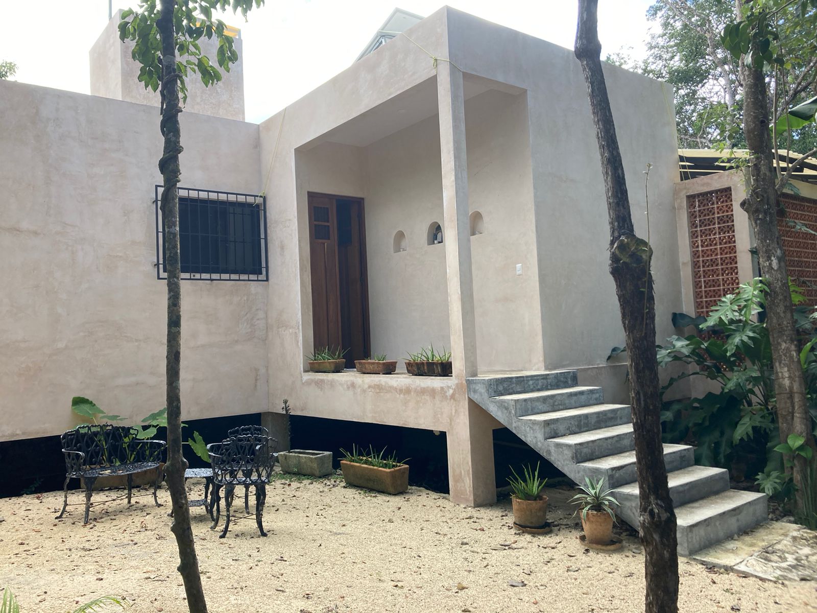 b houses for sale in tulum casa selva facade