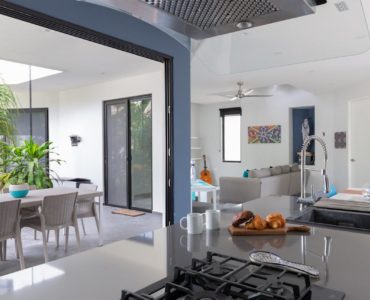 d houses for sale in tulum casa armonia kitchen to patio