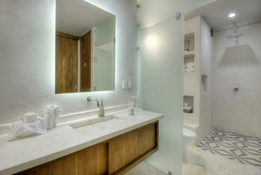 k artia penthouse for sale in tulum guest bath