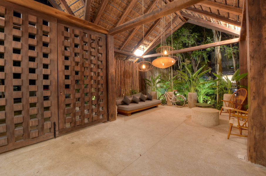 r artia penthouse for sale in tulum lobby