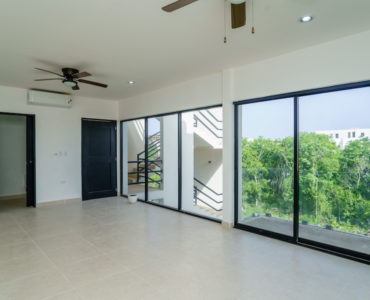 a ananas condo for sale in tulum living space