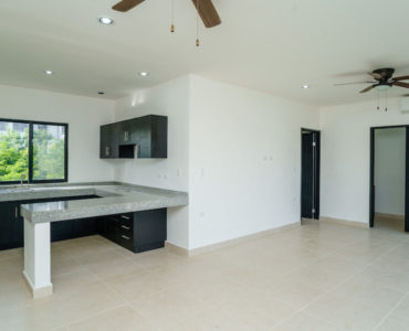 b ananas condo for sale in tulum kitchen and dining
