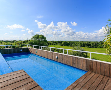 z golf course playa del carmen condos: nick price 2 bedroom rooftop pool