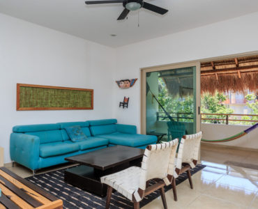 a penthouses for sale in tulum real zama living room