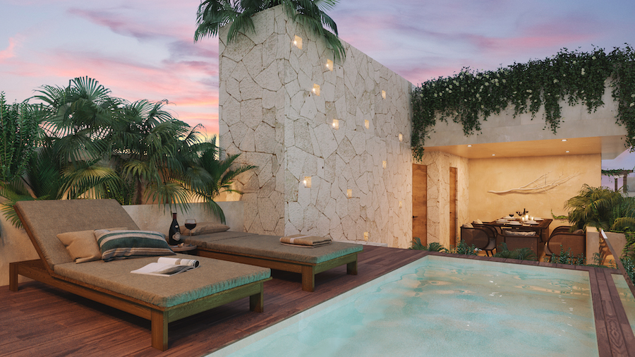 f tulum condos for sale athara ph rooftop