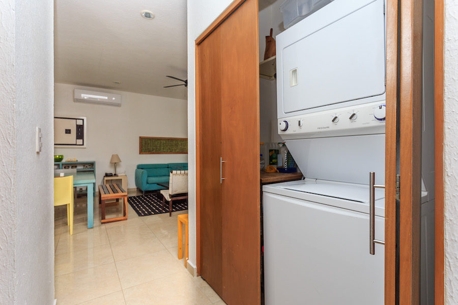 l penthouses for sale in tulum real zama laundry room