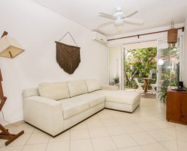 h playacar condos for sale la concha living area to balcony