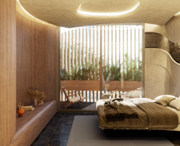 k oceanfront condos in tulum maiim guest bedroom