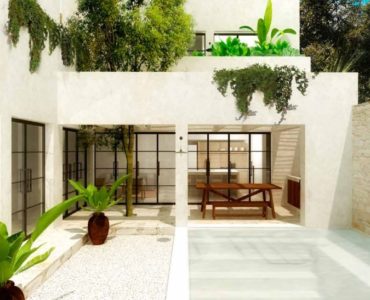 houses for sale in tulum interior pool