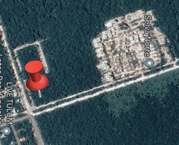 lot for sale in tulum location