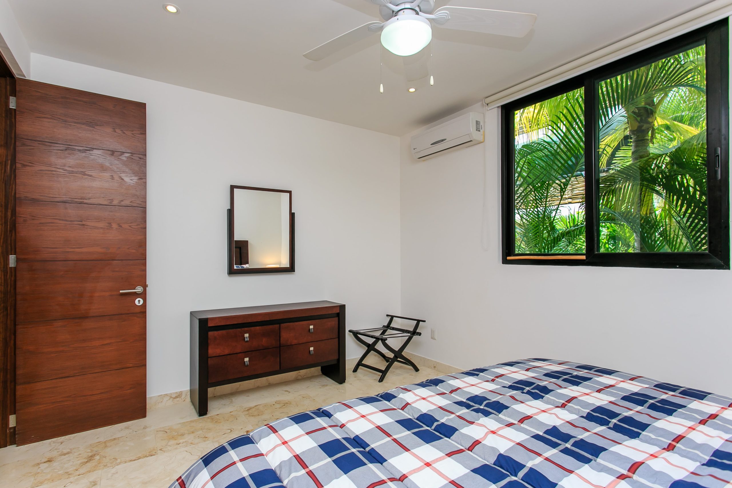 o apartments for sale in tulum encanto garden unit master bedroom window