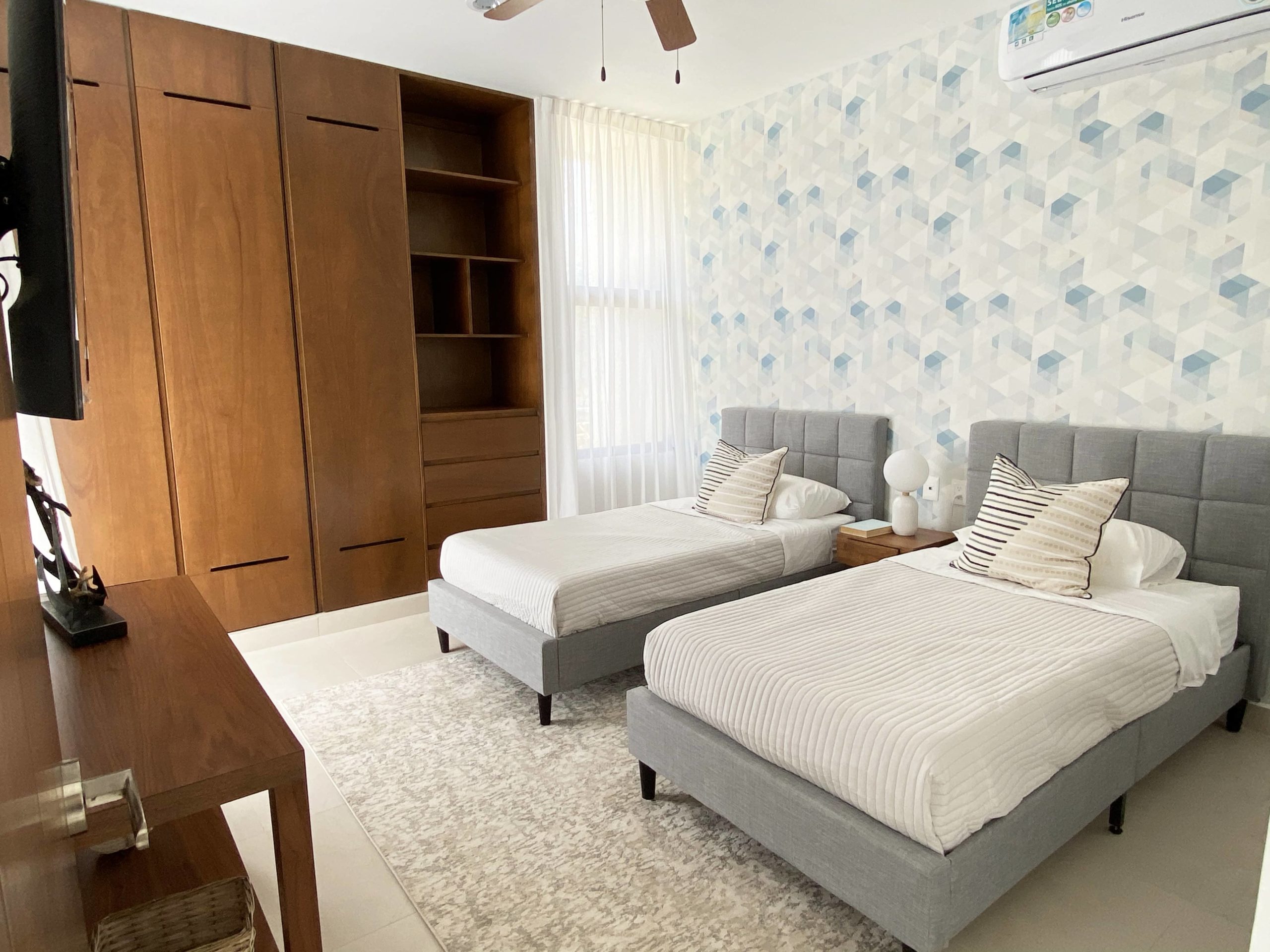 playa del carmen real estate residences guests bedroom