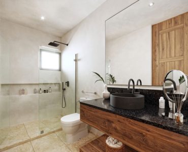 j villas for sale in tulum mexico kaybe bathroom